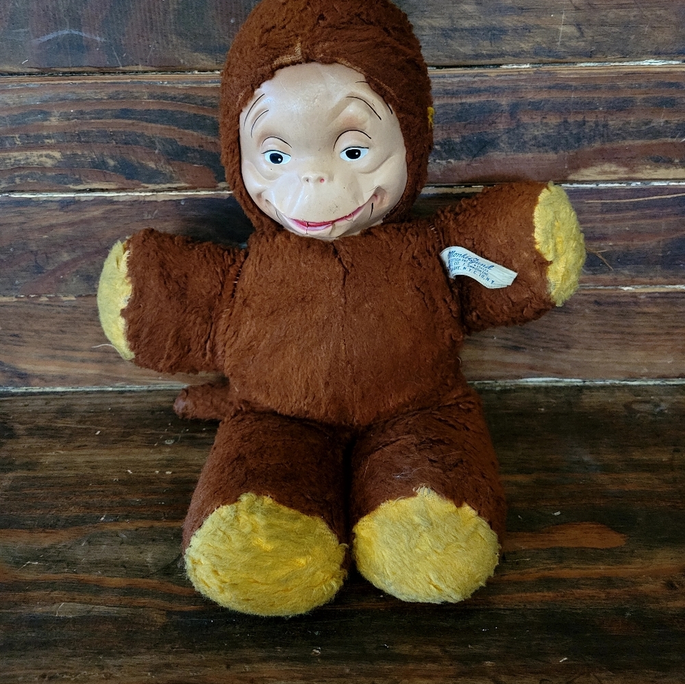 11" 50s Vintage Creepy Monkigund Monkey